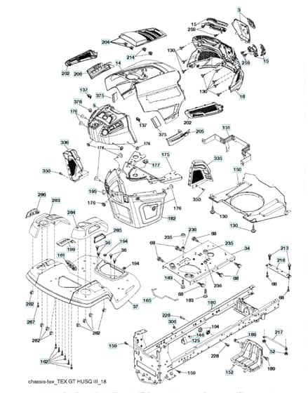 Husqvarna Ts 142Txd - Chassis & Enclosures