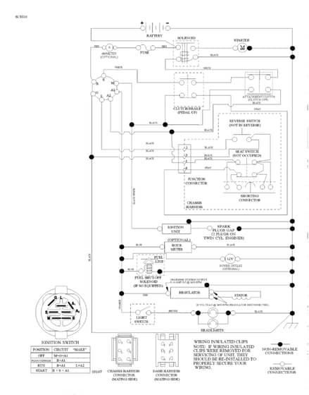 Husqvarna Ts 146Xkd - Schematic