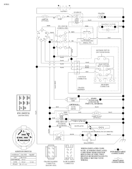 Husqvarna Ts 242Txd - Schematic