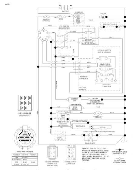 Husqvarna Ts 248G - Schematic