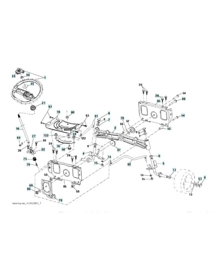Husqvarna Ts 254G - Steering