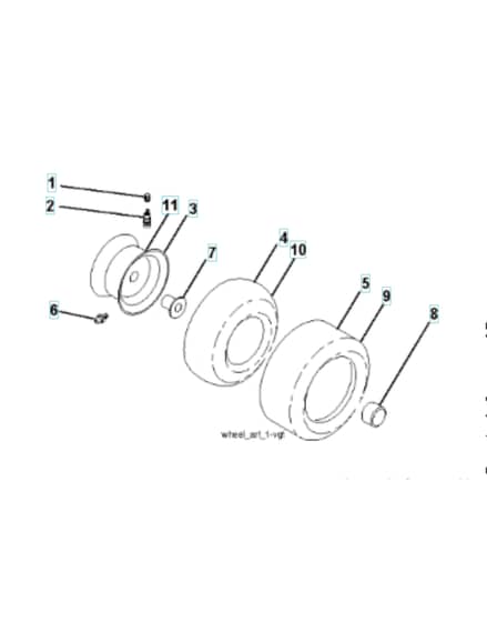 Husqvarna Ts 346 - Wheels & Tyres