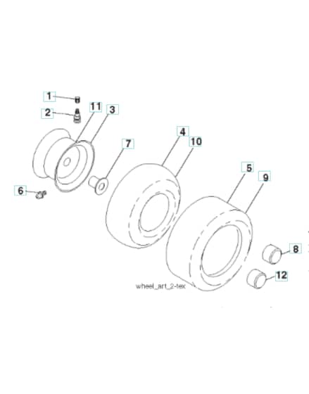 Husqvarna Ts 354D - Wheels & Tyres