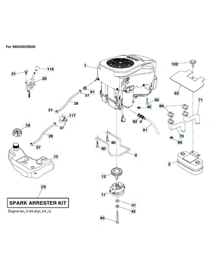 Husqvarna Ts 354Xd-2023 - Engine