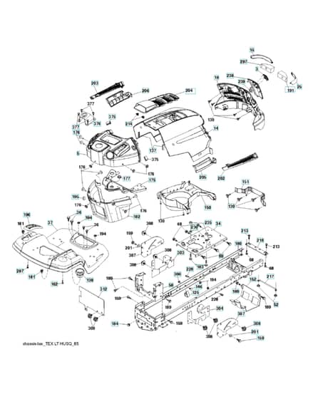 Husqvarna Ts 38 - Chassis & Enclosures