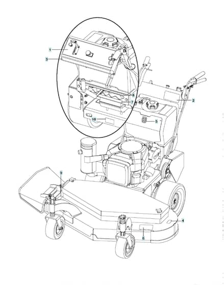 Husqvarna W448 - Decals