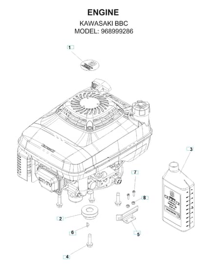 Husqvarna W53SEK - Engine 3