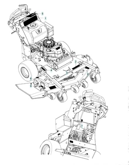 Husqvarna W552 - Decals