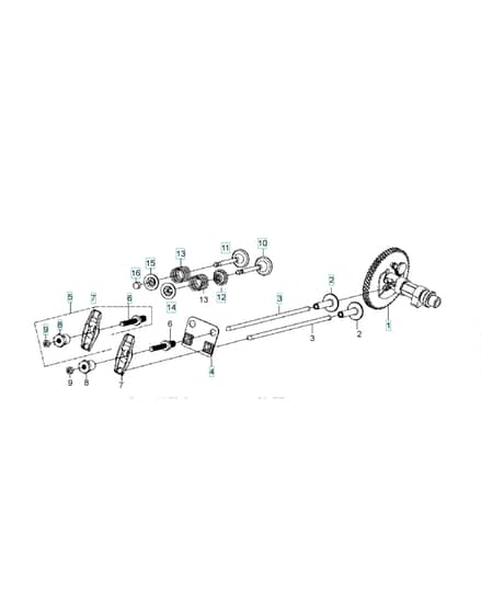 Husqvarna W80P - Valves