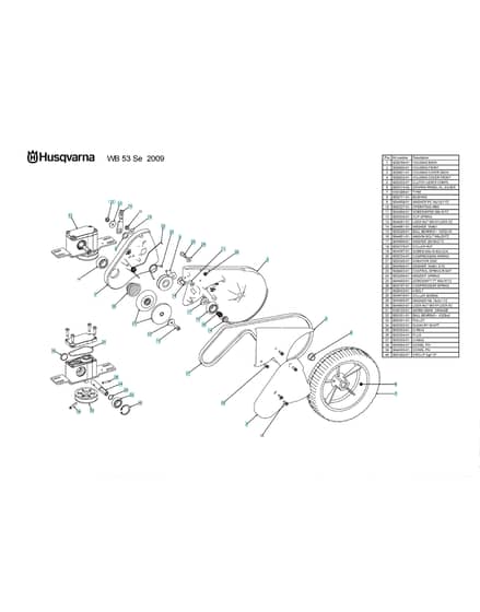 Husqvarna WB48 SE - Drive