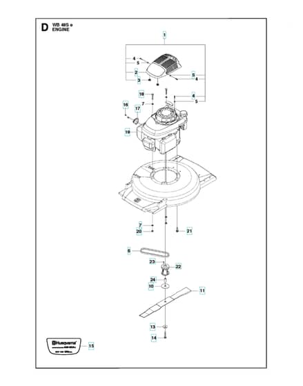 Husqvarna WB48 SE - Engine