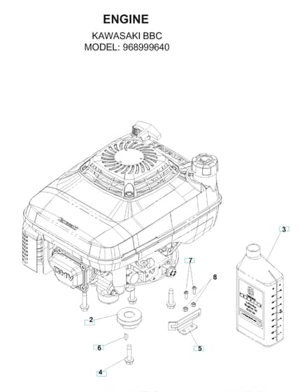 Husqvarna WC21 - Engine 6