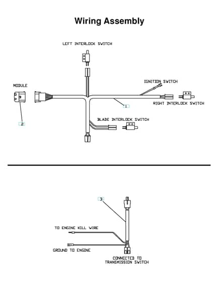 Husqvarna WG3613E - 2006-2 - Wiring Harness