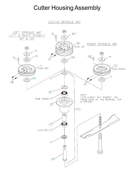 Husqvarna WG3613P - Housing