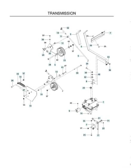 Husqvarna WGP3616 - 2010-10 - Transmission