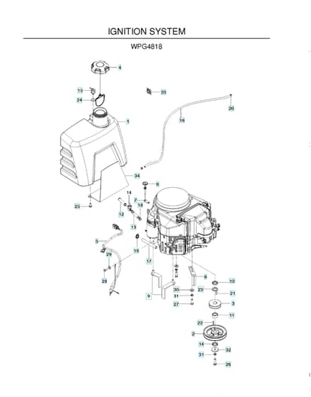 Husqvarna WGP4818 - 2010-10 - Ignition System