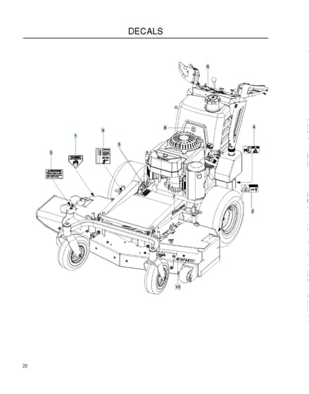 Husqvarna WHF3617966947008 - Decals