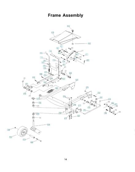 Husqvarna WHF4215ETS - Frame