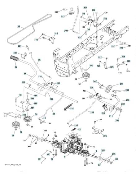 Husqvarna Yt46Ls - Drive