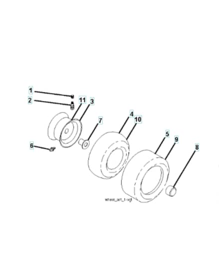 Husqvarna Yth150 Twin - Wheels & Tyres