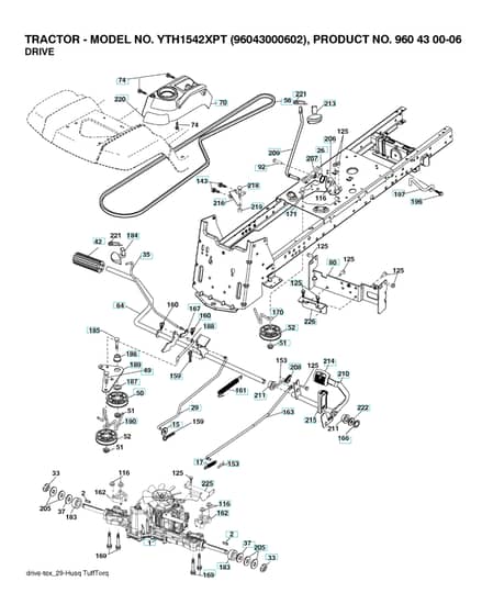 Husqvarna Yth1542 Xp - Drive