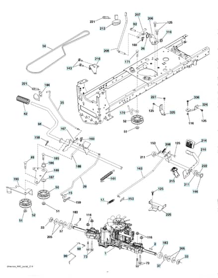 Husqvarna Yth18K46 - Drive