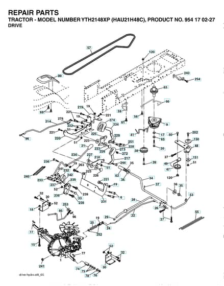 Husqvarna Yth2148 Xp - Drive