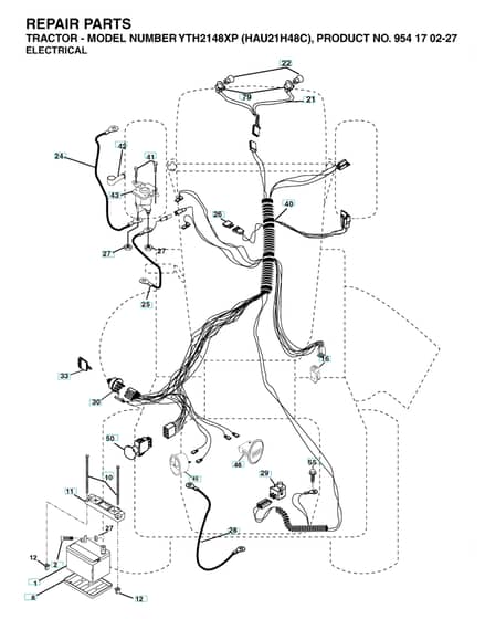 Husqvarna Yth2148 Xp - Electrical
