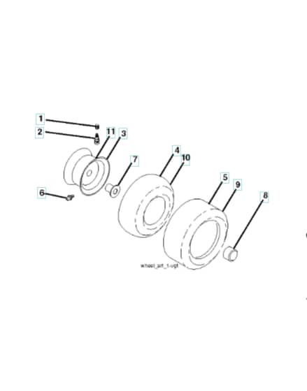 Husqvarna Yth21548 - Wheels & Tyres