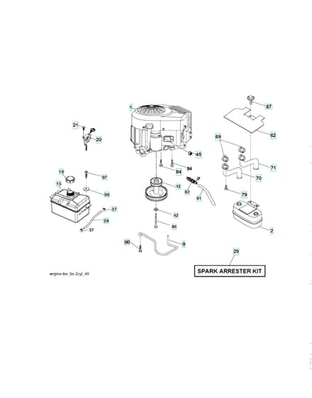 Husqvarna Yth2242 - Engine