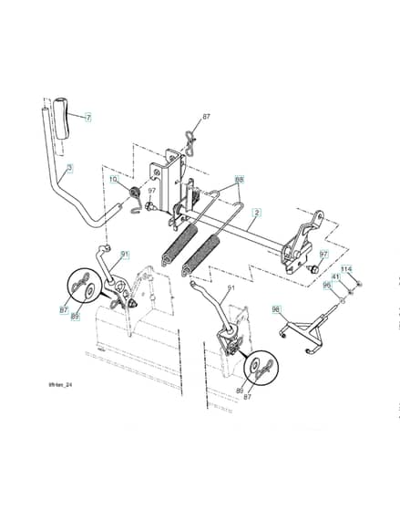 Husqvarna Yth2648 Tf - Mower Lift & Deck Lift