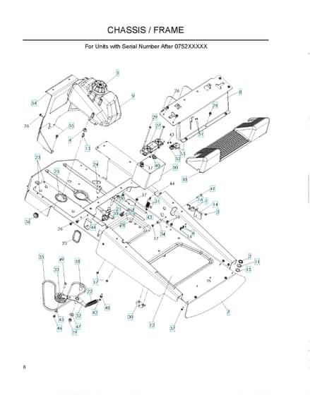 Husqvarna Z4218 - Chassis & Frame 2