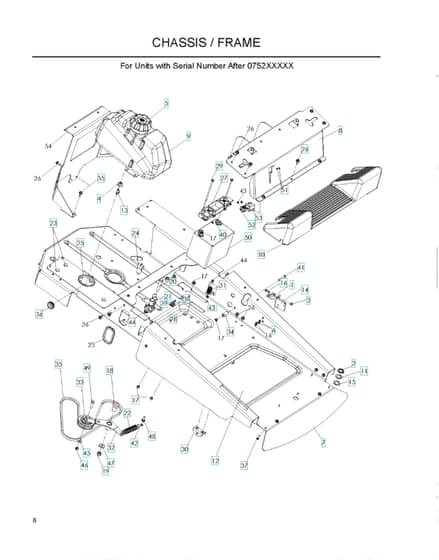 Husqvarna Z4219 - Chassis & Frame 2