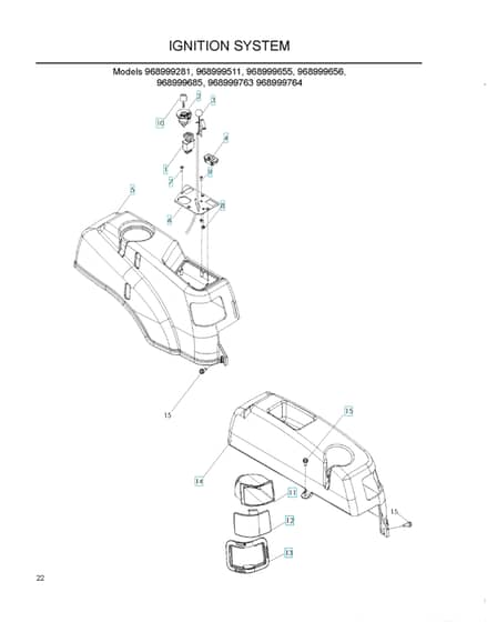 Husqvarna Z4219 - Ignition System