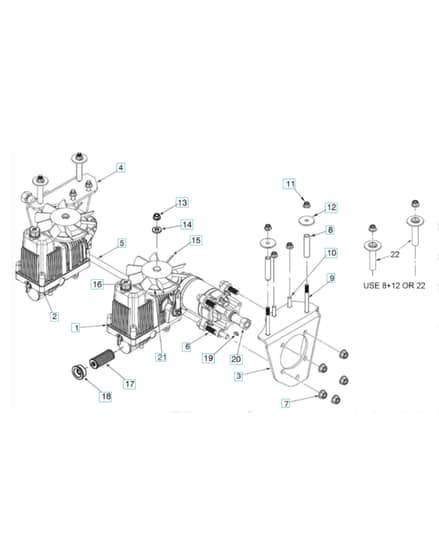 Husqvarna Z454 Xs - Transmission