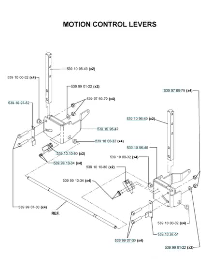 Husqvarna Z4818 Bia - Handle & Controls 2