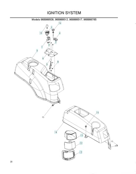 Husqvarna Z5426 - Ignition System
