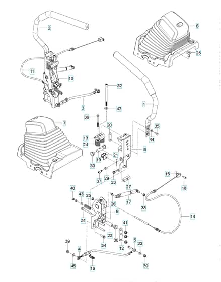 Husqvarna Z554L - Steering