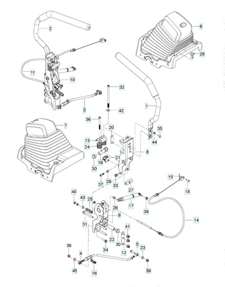 Husqvarna Z560 - Steering