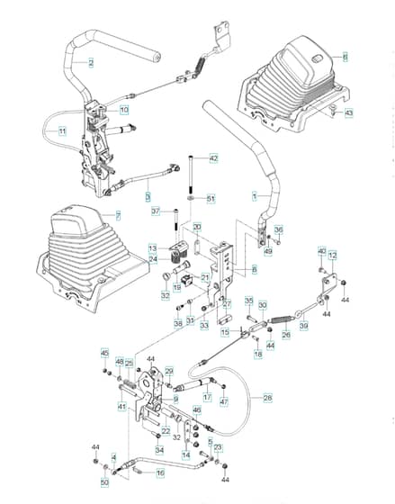 Husqvarna Z560 X - Steering 2
