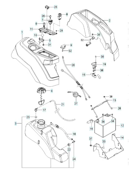 Husqvarna Z 242E - Ignition System