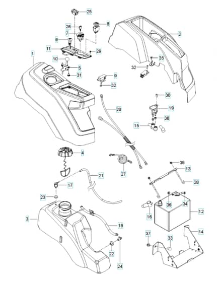 Husqvarna Z 242F - Ignition System