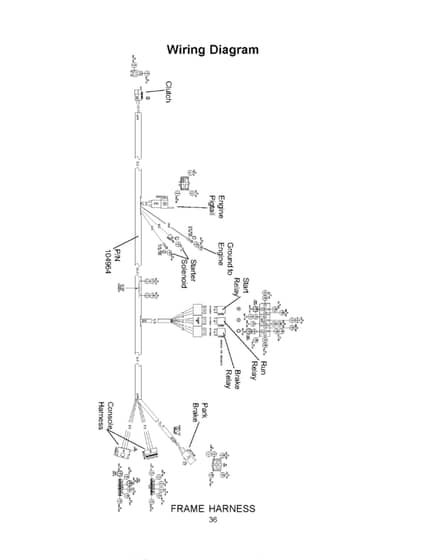 Husqvarna Zth7227 Kob - Wiring Harness 4