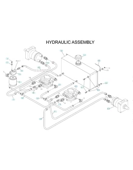 Husqvarna Zth 4817A - Hydraulic Pump