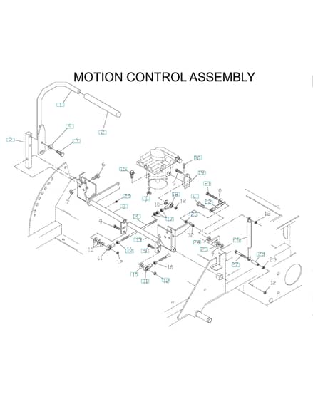 Husqvarna Zth 4819A - Handle & Controls