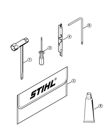 Stihl 025 Tools, Extras - T-Group