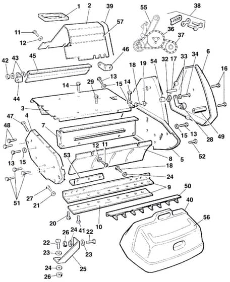 Atco Club B17 - F016L80361 - Main Assembly