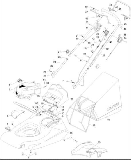 Hayter Harrier 56 BBC AD - 563H (316000101 - 316999999) - Upper Mainframe