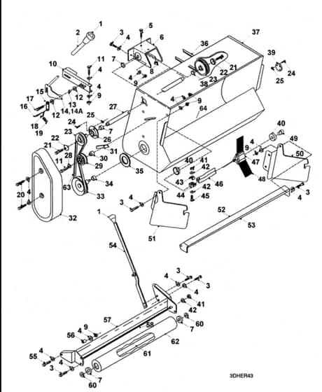 Hayter 155N Ride On Tractor - 155N - Powered Grass Collector `94-`95