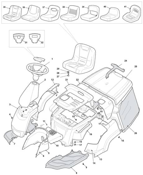 Body - TTK550LWM - 2T0050486/SF